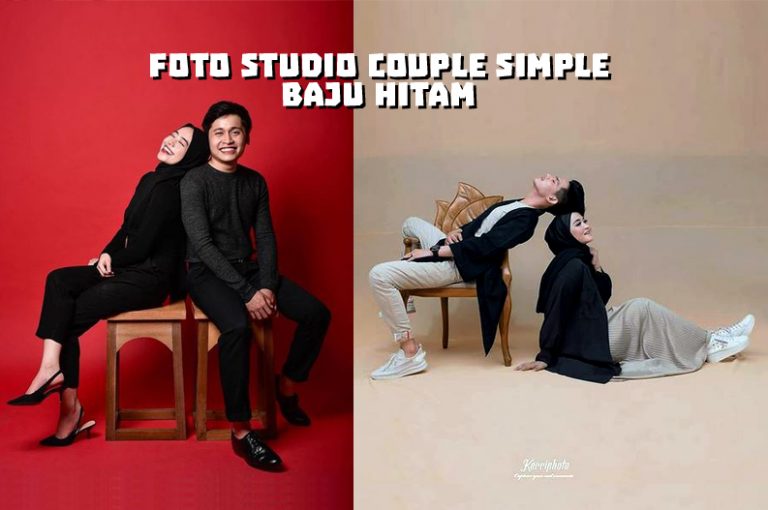 10 Foto Studio Couple Simple Baju Hitam - PortalKuningan.Com